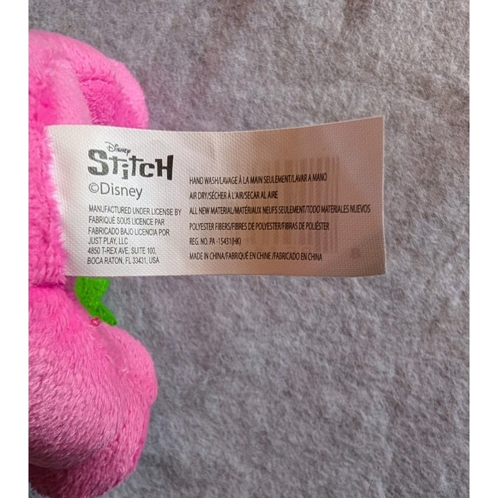 Feed Me Stitch Disney Plush Pink Angel eating Strawberry & Stitch Eating Avocado - Picture 9 of 13